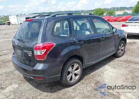 2016 Subaru Forester 2.5I из США, поврежденный, VIN JF2SJABC3GH472712